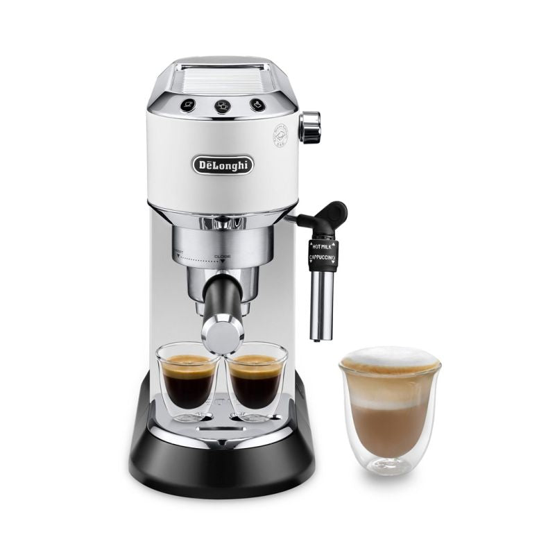 DeLonghi Dedica Style EC 685.W espresso machine (1300W; white) AGD - Produkty/Ekspresy do kawy Your Sports Performance