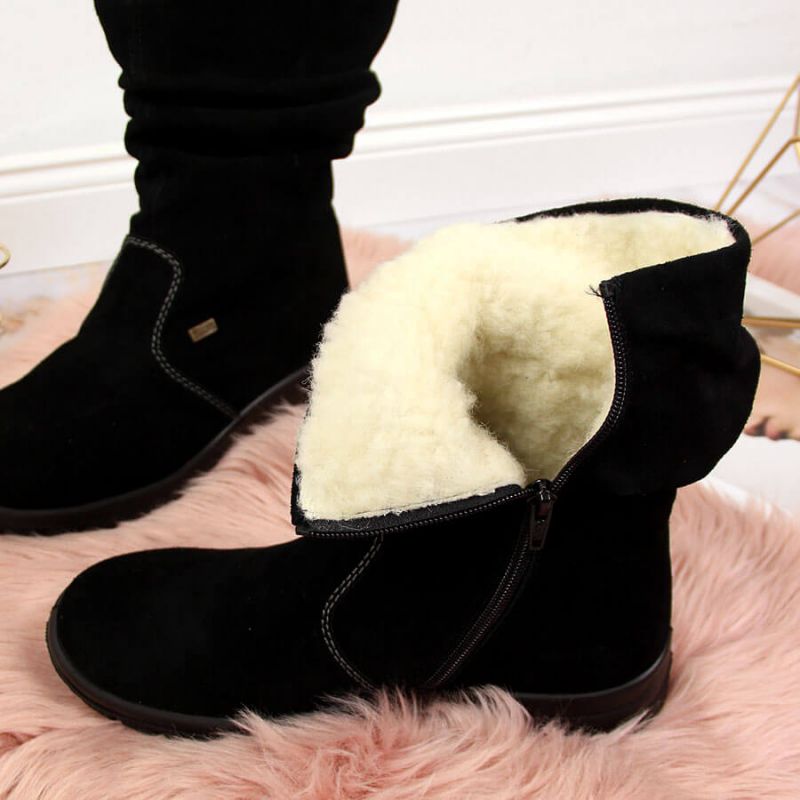 Leather insulated boots RIEKER W RKR130 Footwear/Lifestyle/Rieker Your Sports Performance