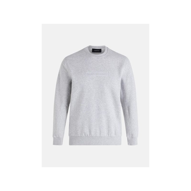 Peak Performance M Ease Crew Mel Gray Sweatshirt Import z PMSport Your Sports Performance
