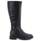 Sergio Leone KZ-32-S black leather women's boots