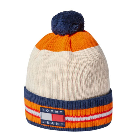Tommy Jeans Tjm Heritage Beanie Colorblock AM0AM07945 Clothing/Lifestyle/Tommy Hilfiger Tommy Hilfiger