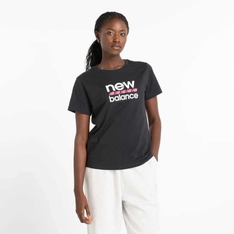 New Balance Sport Graphic T-Shirt W WT51540BK Clothing/Lifestyle/T-shirts/New Balance New Balance