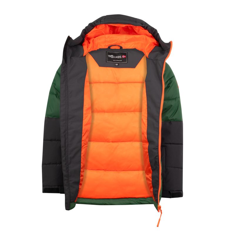 Trollkids Kids Narvik Jacket Pro waterproof winter green (604-322) Clothing Your Sports Performance