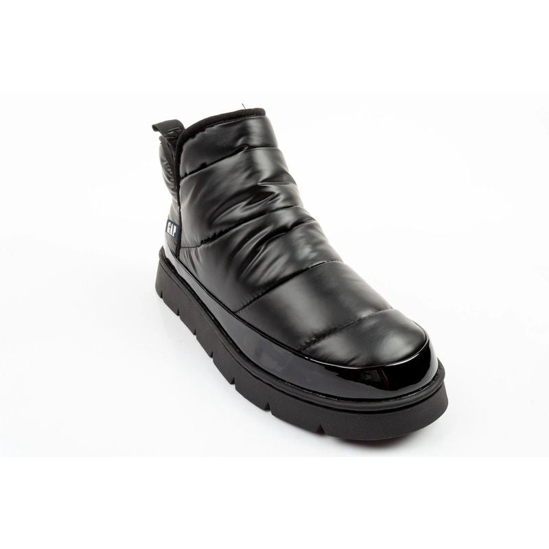 GAP Women's Shoes Alabama Winter Ankle Boots Black Slip-On