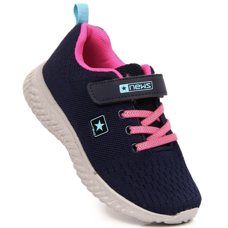 NEWS Jr EVE396A sports shoes, navy blue Footwear/Lifestyle/News Your Sports Performance
