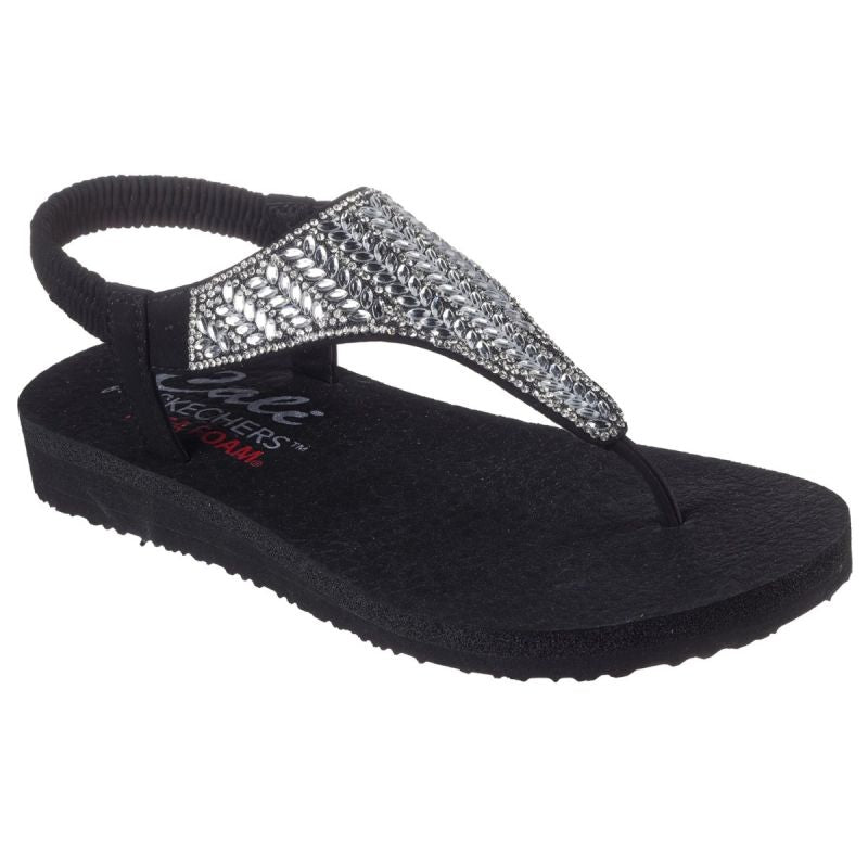 Skechers Meditation Sandals - Glamorous Muse W 119774-BLK Footwear/Lifestyle/Skechers Skechers