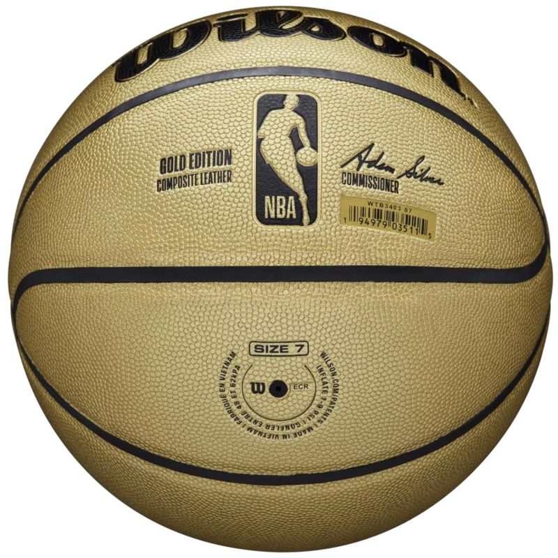 Wilson NBA Gold Edition Ball WTB3403XB Accessories/Balls/Basketball Your Sports Performance