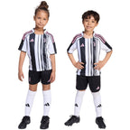 adidas Juventus 25/26 Home Kids' Kit White and Black JN5220 adidas