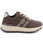 Women's sneakers on a brown platform Big Star UU274040