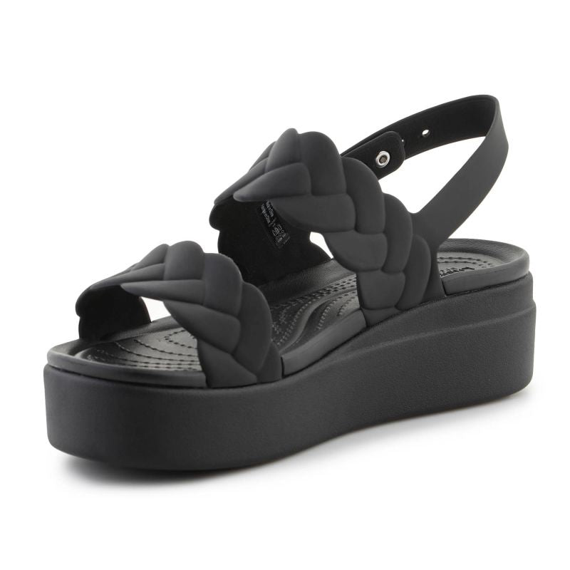 Crocs Brooklyn Woven Low Wedge W 209977-060 sandals Footwear/Lifestyle/Crocs Crocs