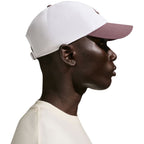 Nike Club Cap White and Purple FB5368 104