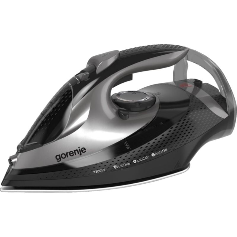 Gorenje SIH3200BKS 3200W steam iron (black) AGD - Produkty/Żelazka i generatory pary Your Sports Performance