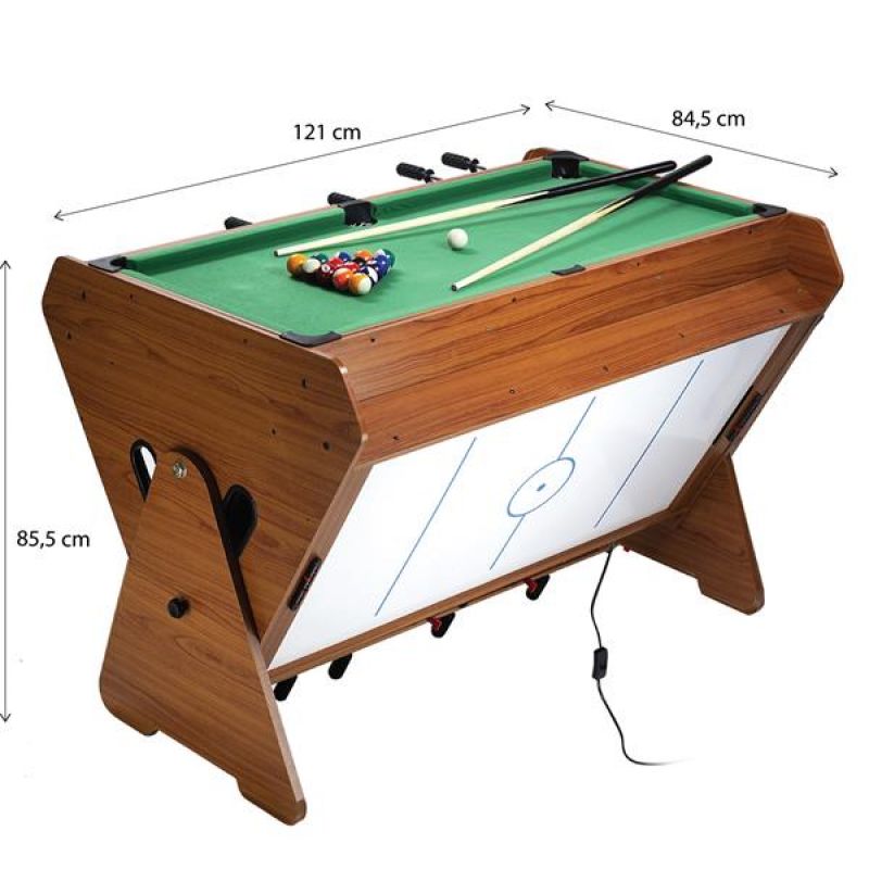 SDG Set 3-in-1 game table: billiards, table football, air hockey Accessories Your Sports Performance