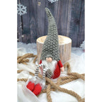 DECORATIVE GNOME WITH GRAY FUR HAT 50+25CM Home and Garden/Equipment Your Sports Performance