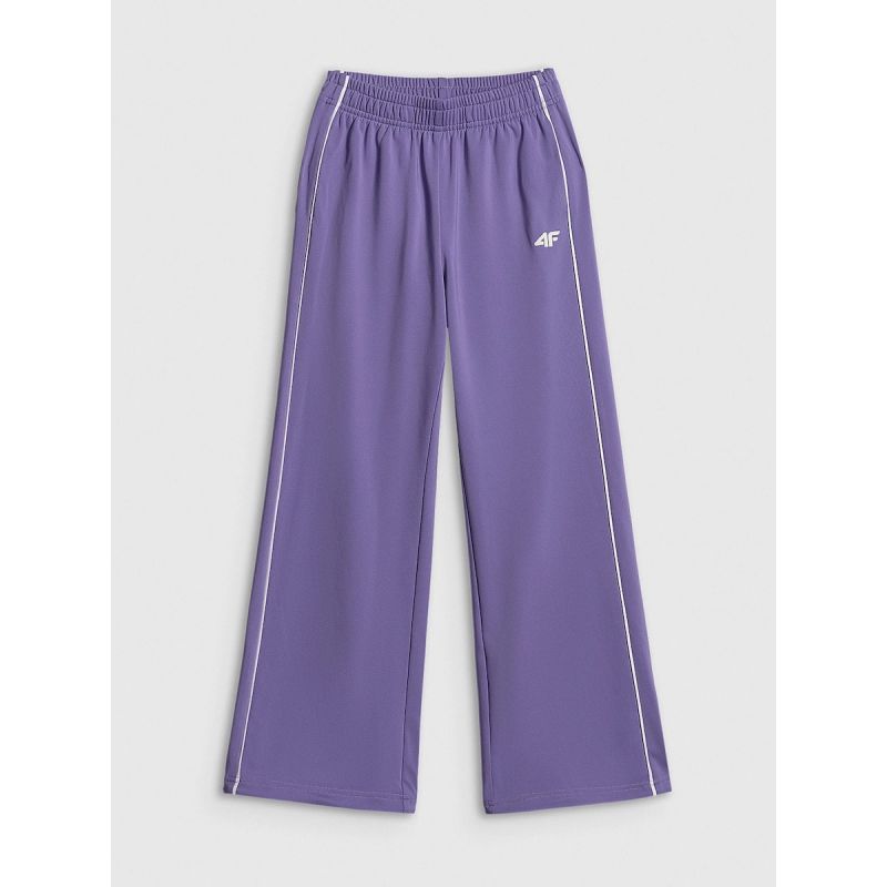 Girls' sports sweatpants 4F 4FJRSS26TTROF2019-51S