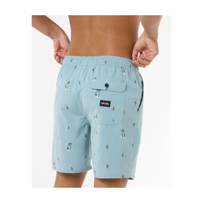 RIP CURL Hula Breach Volley boardshorts blue
