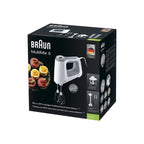BRAUN MultiMix 5 Hand Mixer HM 5137WH, 750W, SmartMix, White AGD - Produkty/Miksery / Blendery Your Sports Performance
