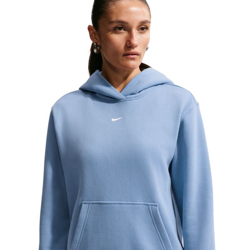 Nike Studio Fleece Medium Weight Women's Sweatshirt Light Blue IM8100 486