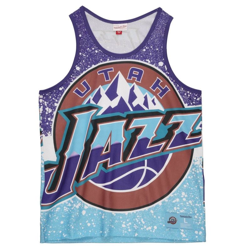 Mitchell & Ness NBA Utah Jazz Men's Sleeveless Sports T-Shirt Koszulki NBA Your Sports Performance