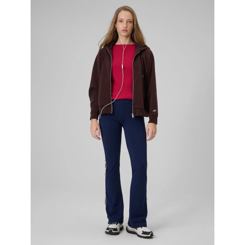 Women's long sleeve slim ribbed knit 4F 4FRAW25TLONF656-53S 4f