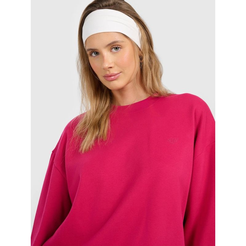 Unzipped sweatshirt without hood 4F 4FRAW25TSWSF2777-53S 4f