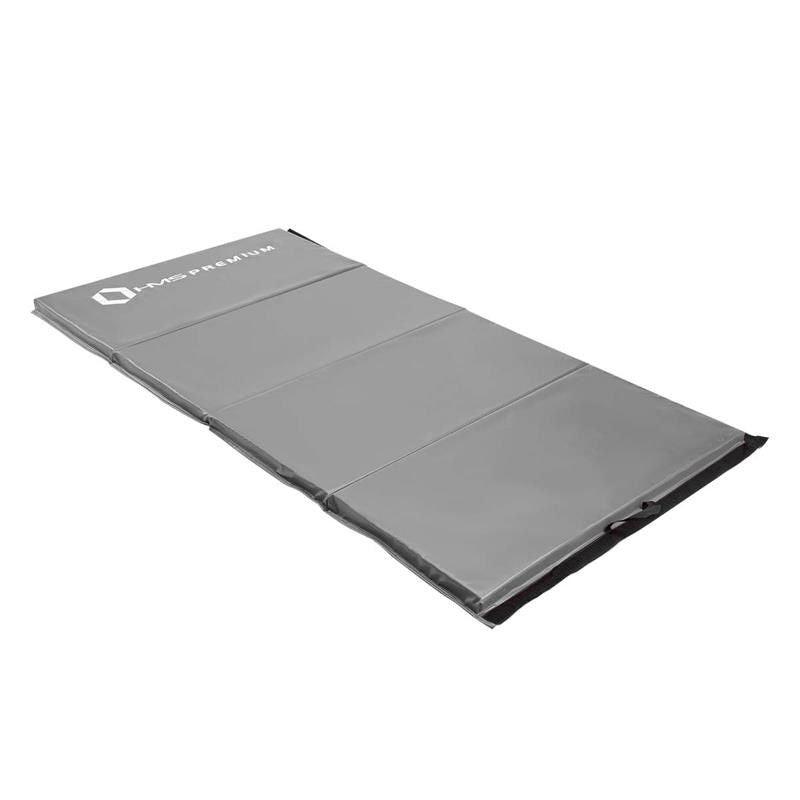 Folding gymnastic mattress gray 2400x1200x50mm HMS MGS01 In preparation Your Sports Performance