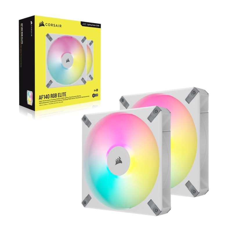 Corsair CO-9050160-WW computer cooling system Computer Case Fan Black 2 pcs. Chłodzenie/Chłodzenie - wentylatory Your Sports Performance