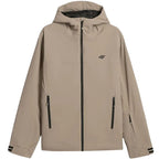 Men's Ski Jacket 4F M1202 Beige 4FWAW26TTJAM1202 83S
