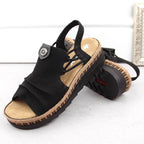 Comfortable Rieker W RKR677 black sandals Footwear/Lifestyle/Rieker Your Sports Performance