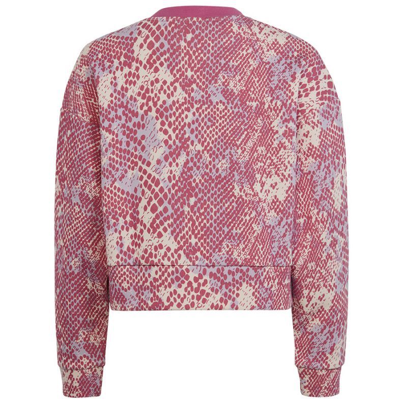 Sweatshirt adidas FI Allover Print SWT Jr. HR5828 Clothing/Lifestyle Adidas