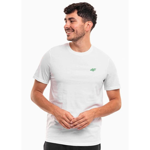Men's cotton T-shirt 4F 4FWSS26TTSHM4484-10S 4f