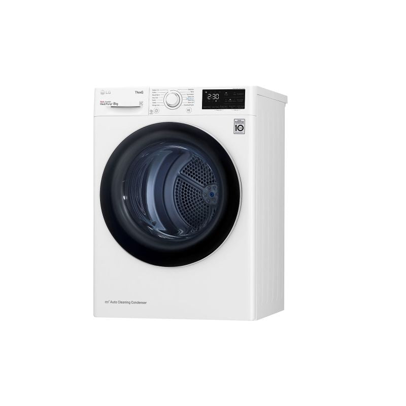 LG RH80V3AV6N Freestanding Front Loading Tumble Dryer 8kg A++ White AGD - Produkty/Pralki wolnostojące Your Sports Performance