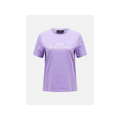 Peak Performance W Original Tee Purple Peak Performance