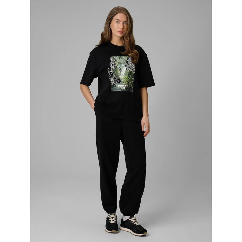Women's loose T-shirt with print 4F 4FRSS26TTSHF3706-20S 4f
