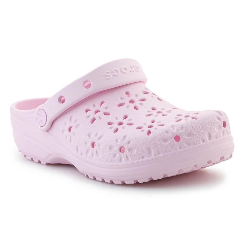 Crocs Classic Floral Cut Out Clog W 210927-6ZW slides Footwear/Lifestyle/Crocs Crocs