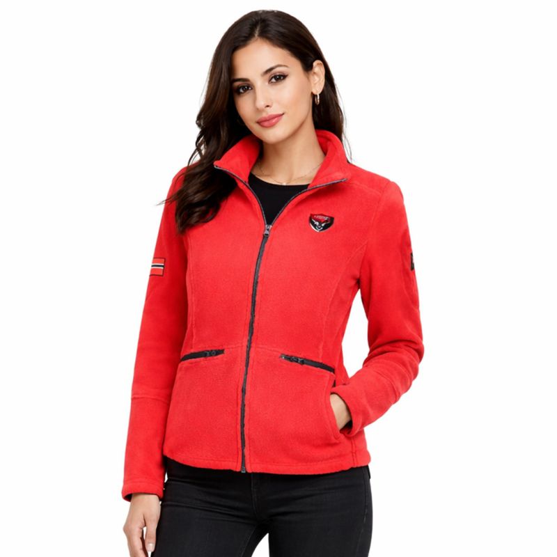 Geographical Norway Women's Fleece Tisaline Red Db Lady 047-1 red (WZ7986F/GN-Red) Geographical Norway