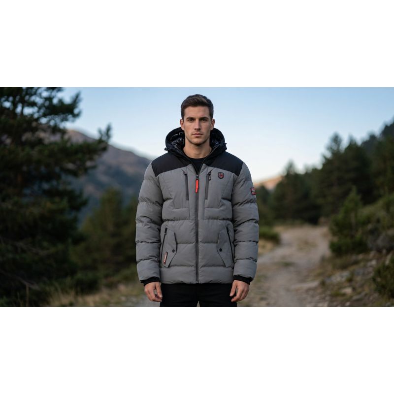 Men’s parka Geographical Norway CACHOT GREY DB MEN 068 (WA1698H/GN-GREY)