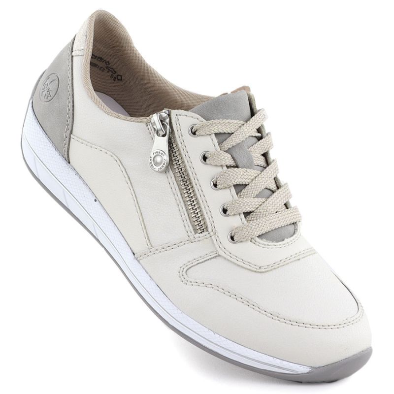 Cream Rieker N1100-80 women's leather sports shoes To be categorized Your Sports Performance