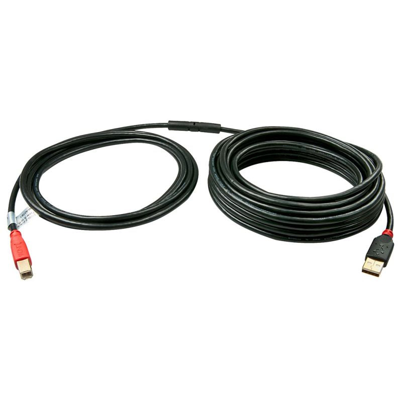 Lindy 42761 USB Cable USB 2.0 10m USB A USB B Black, Red Kable i adaptery/Kable USB Your Sports Performance