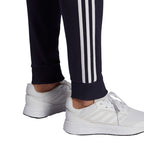 Adidas Essentials Fleece Tapered Cuff 3-Band M GK8823 pants Clothing/Lifestyle/Trousers, shorts Adidas