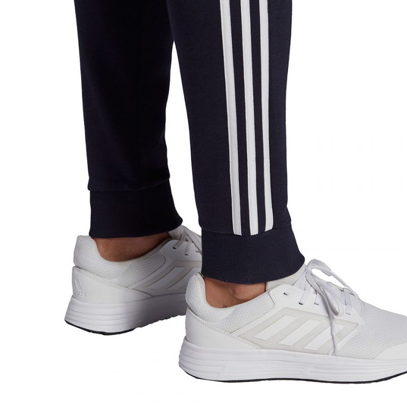Adidas Essentials Fleece Tapered Cuff 3-Band M GK8823 pants Clothing/Lifestyle/Trousers, shorts Adidas
