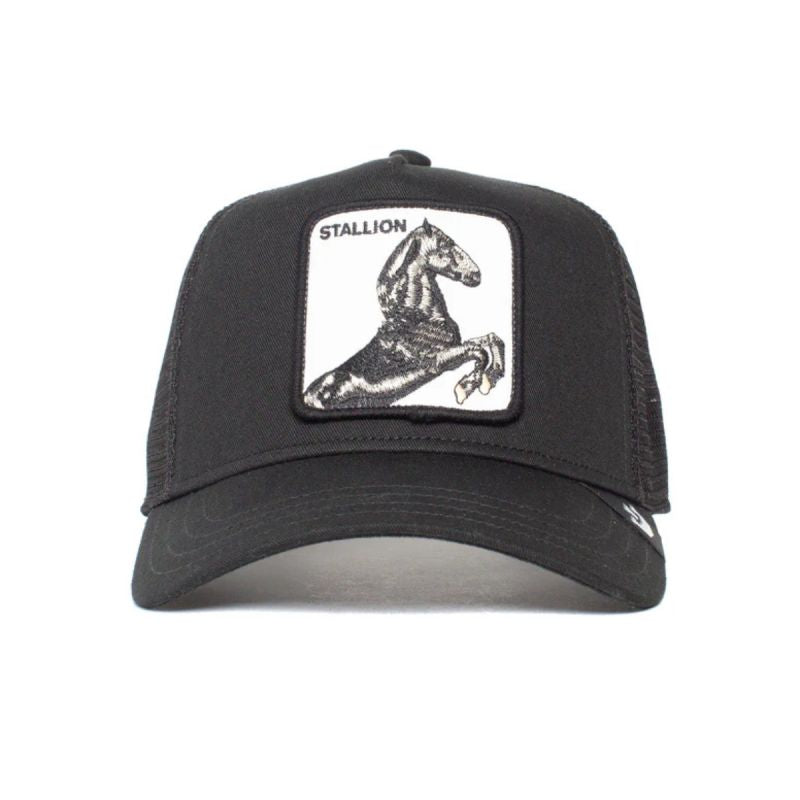 Goorin Bros. The Stallion Trucker Cap - 101-0393-BLK Odzież/Czapki/Czapki z daszkiem Your Sports Performance