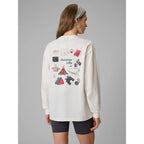 Women's longsleeve regular with print 4F 4FRSS26TSWSF2834-11S 4f