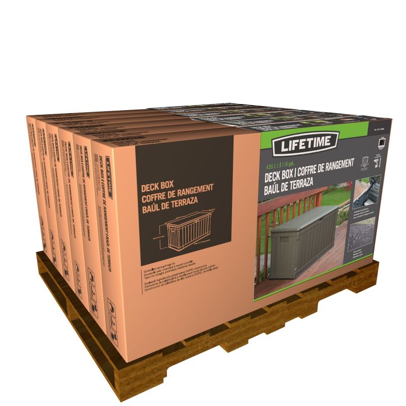 Garden storage box 439 L 60089