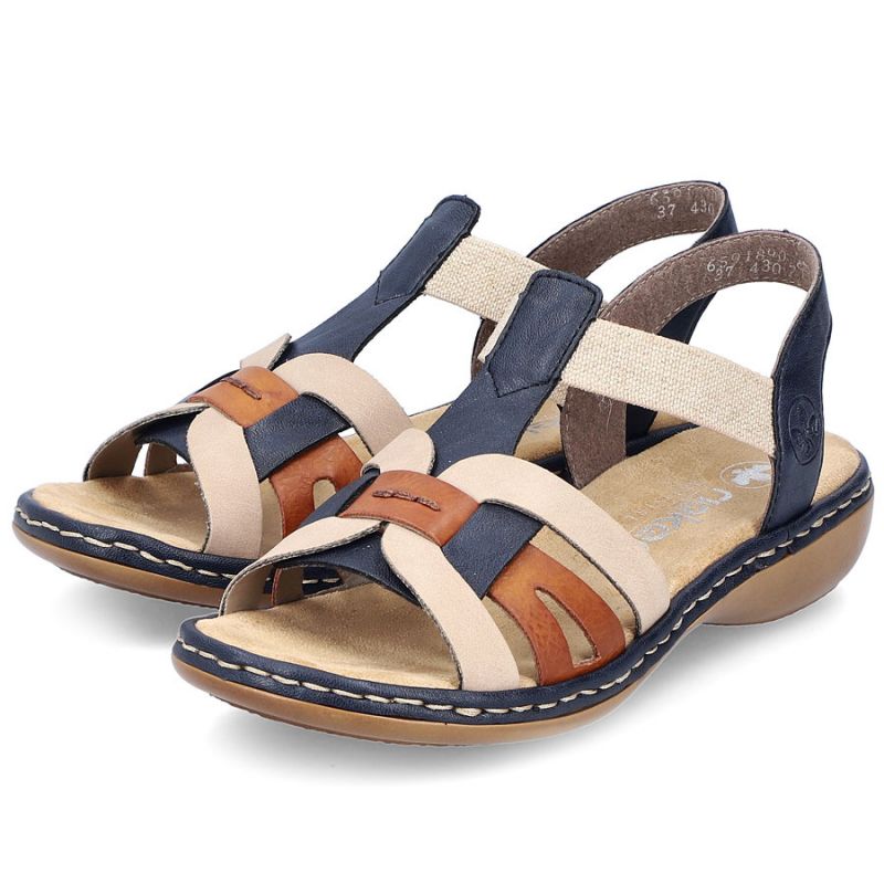 Comfortable Rieker W RKR662 multicolor sandals Footwear/Lifestyle/Rieker Your Sports Performance