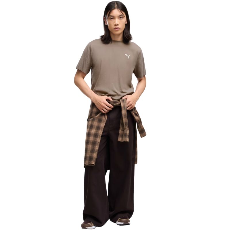 Men's Puma Wardrobe Ess Tee dark beige 629644 81