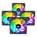 TACENS MARS MF-SI4KIT FANS 120 ARGB x4 BK - fans + hub + remote control (TACMARS-MFSI4KIT) Chłodzenie/Chłodzenie - wentylatory Your Sports Performance