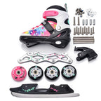 Rollers Meteor 4in1 Painter S 30-33 24380 Accessories/Skating/Rolki Meteor Your Sports Performance