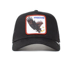 Goorin Bros. The Freedom Eagle Trucker Cap - 101-0384-BLK Odzież/Czapki/Czapki z daszkiem Your Sports Performance