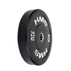 HMS BLACK BUMPER Olympic plate 25 kg BBR25 Accessories/Training equipment Your Sports Performance